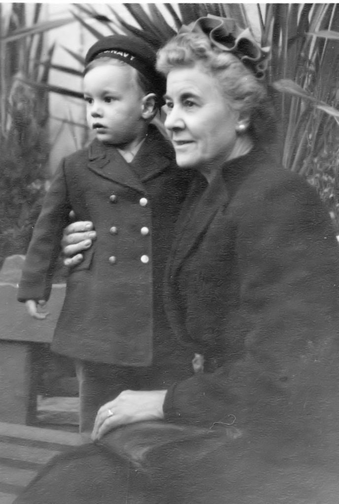 Aunt Mary & Billy 2 yrs old