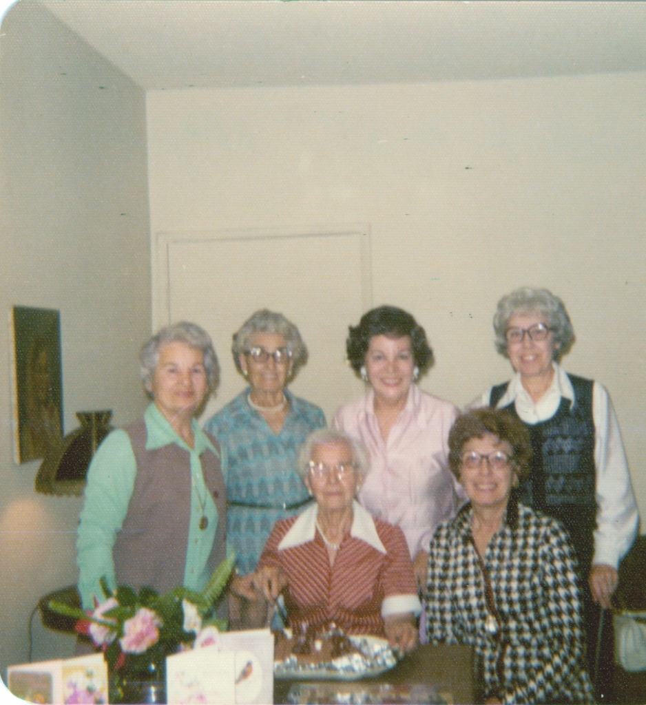 Aunt Mary's 88 Birthday 8 Feb 1975
